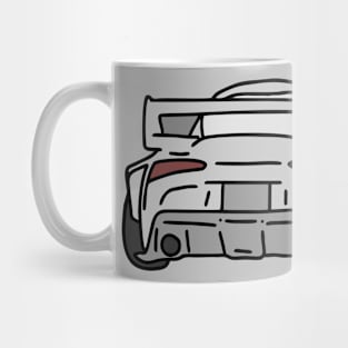 back to real super car Mug